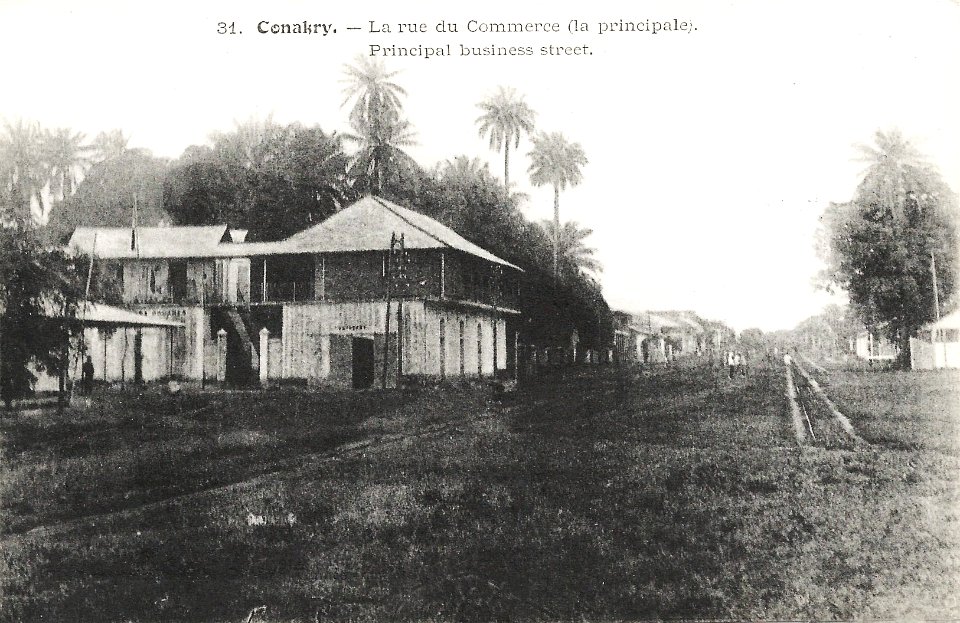 Conakry-La rue du Commerce
