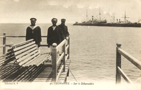 Conakry-Sur le débarcadère