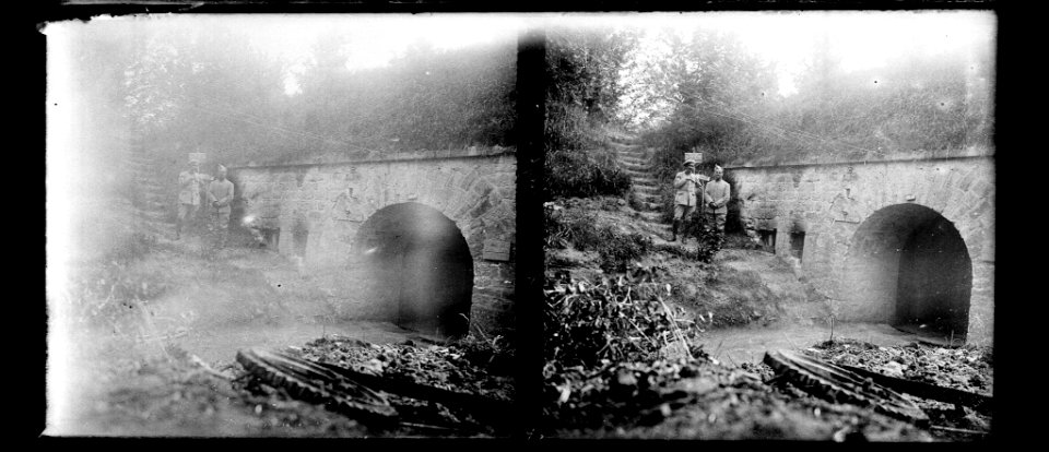 Condé. Fortin. Poste de sondage - Fonds Berthelé - 49Fi1120