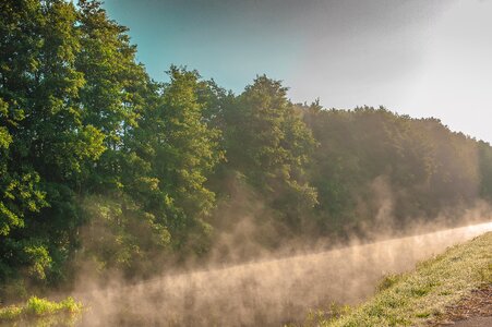 Romantic sky morgenstimmung photo