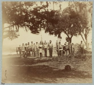 Confederate artillery near Charleston, S.C. in 1861 (i.e. 1863) LCCN2013651620