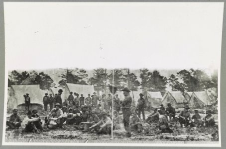 Confederate camp LCCN2013651858
