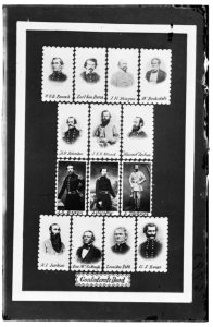 Confederate Dead- W.O.B. Branch, Earl Van Dorn, J.H. Morgan, W. Barksdale, A.S. Johnston, J.E.B. Stuart, 'Stonewall' Jackson, J.S. Bowen, Zollicoffer, L. Tilghman, A.J. Jenkins, Ben LOC cwpb.07609