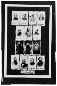 Confederate Dead- W.O.B. Branch, Earl Van Dorn, J.H. Morgan, W. Barksdale, A.S. Johnston, J.E.B. Stuart, 'Stonewall' Jackson, J.S. Bowen, Zollicoffer, L. Tilghman, A.J. Jenkins, Ben LOC cwpb.07612