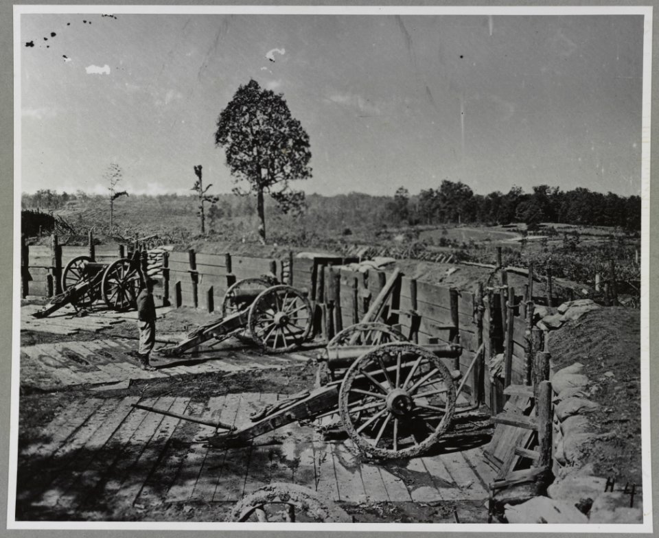 Confederate fortifications around Atlanta, Ga LCCN2012646711