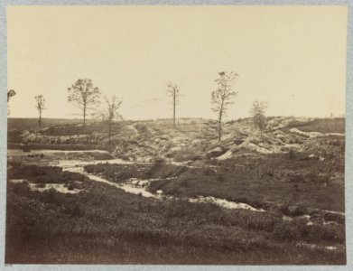 Confederate fortifications at Gracie's Salient in front of Petersburg, Va LCCN2012645850