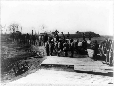 Confederate fortifications at Manassas, Va LCCN93510266