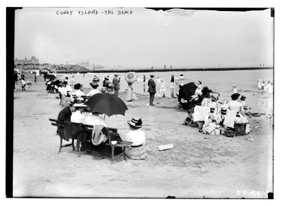Coney Island, the Beach LCCN2014689473 photo
