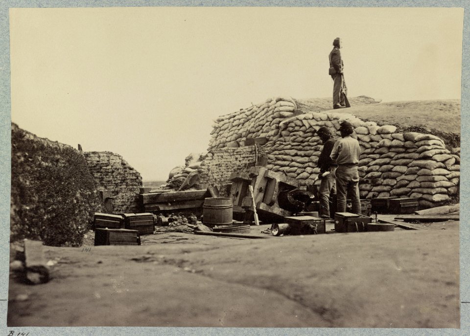 Confederate fortifications, Yorktown, Va LCCN2012646905