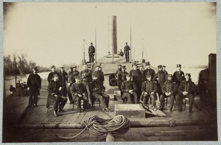 Confederate iron-clad, Atlanta, James River, Va., after her capture LCCN2013646195