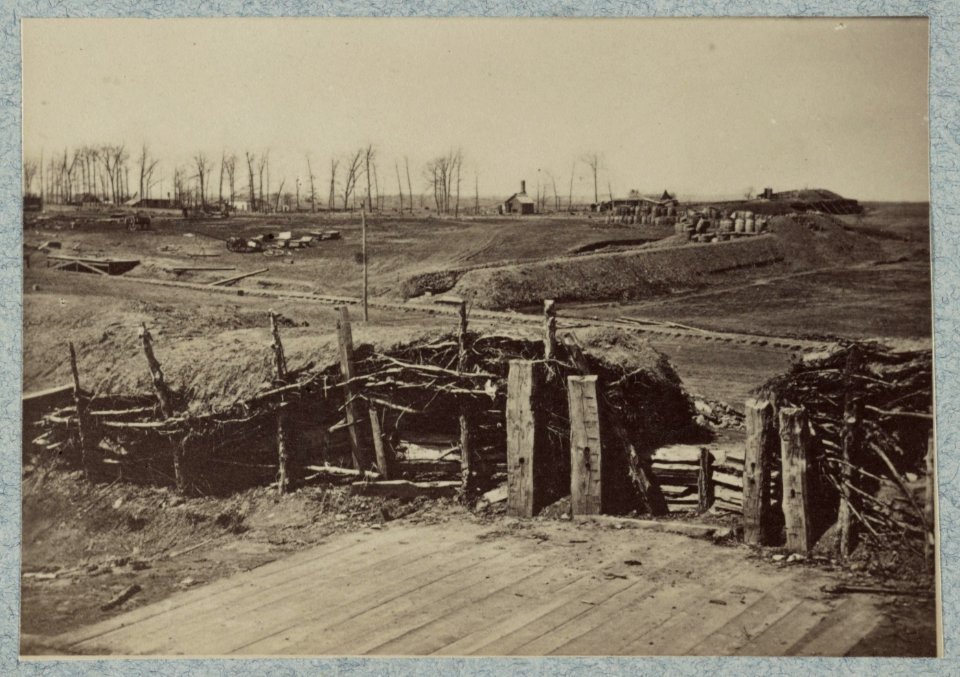 Confederate fortifications at Manassas, Va LCCN2012649510