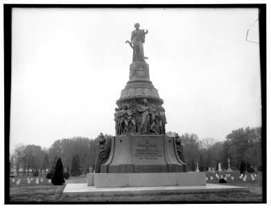 Confederate Memorial, Arlington Cemetery LOC hec.13525
