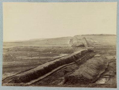Confederate fortifications near Centreville, Va. March 1862 LCCN2012646910