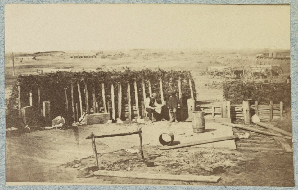 Confederate fortifications, Manassas, Va. March 1862 LCCN2012646919