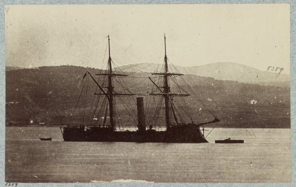 Confederate ironclad Stonewall at Ferrol, Spain, March, 1865 LCCN2013646187