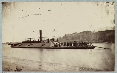 Confederate ram Atlanta (after capture), Trent's Reach, James River, Va LCCN2013646185