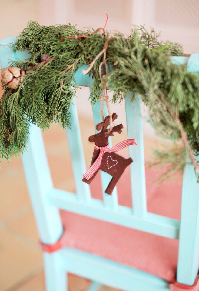 Decor deer tag