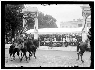 CONFEDERATE REUNION. PARADE. REVIEWING STAND LCCN2016867883