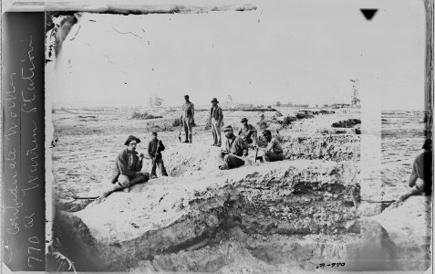 Confederate works at Warren Station - NARA - 525175