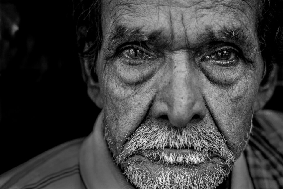 Man face facial hair