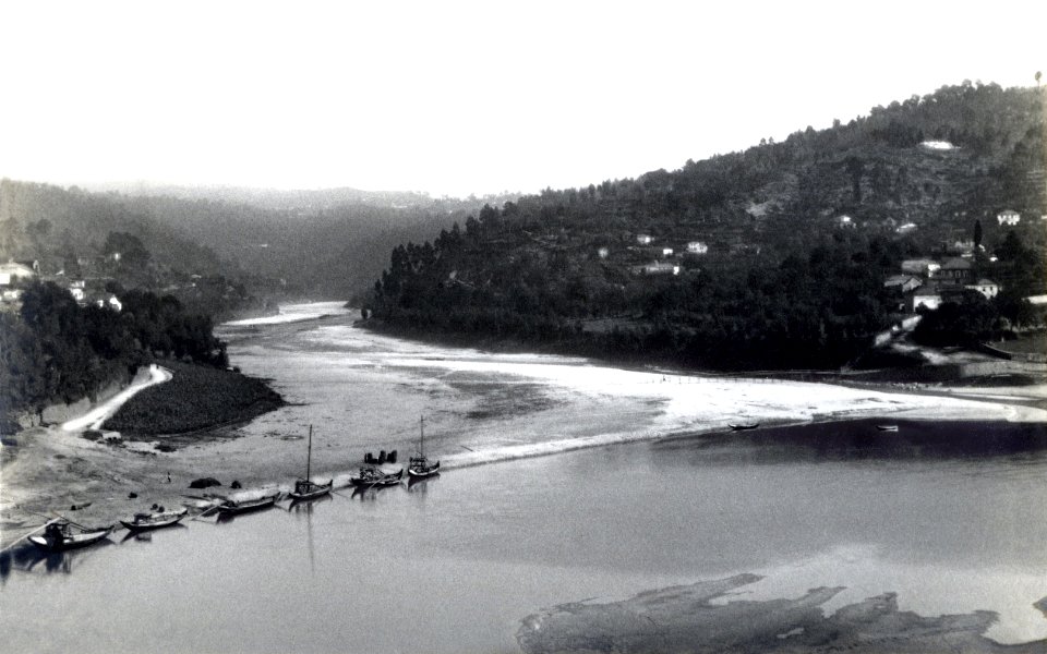 Confluência dos rios Douro e Tâmega, 1910