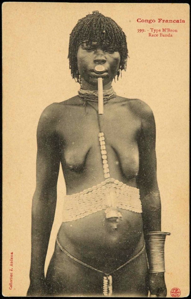 Congo Français. Type M'Brou - Race Banda