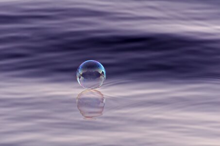 H2o water bubble