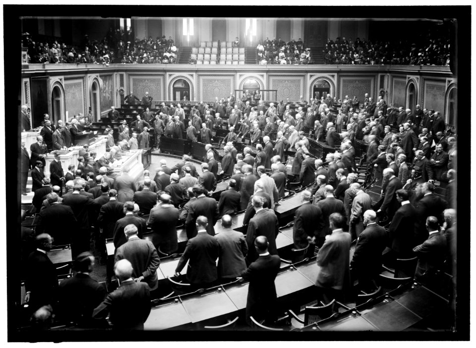 CONGRESS, U.S. OPENING OF LAST SESSION OF 62ND CONGRESS, DECEMBER 2 LCCN2016864116