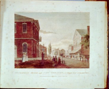 Congress Hall and New Theatre, in Chestnut Street, Philadelphia LCCN2002718883
