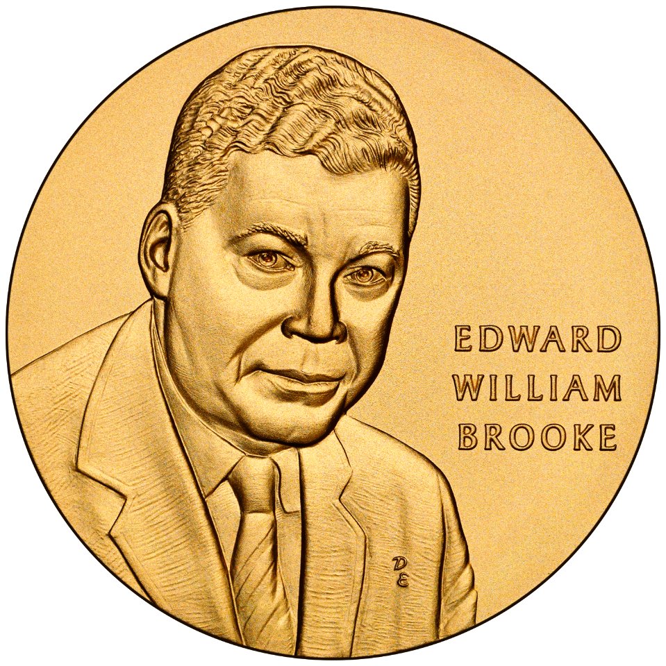 Congressional Gold Medal Edward William Brooke