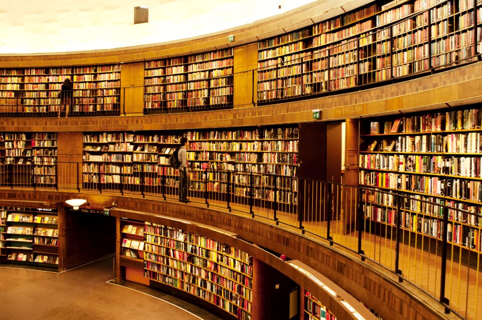 Bookstore university indoors