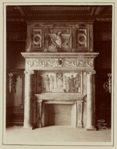 Congressional Library. Mantle, Law, in special reading room, H. of R. LCCN2013646339