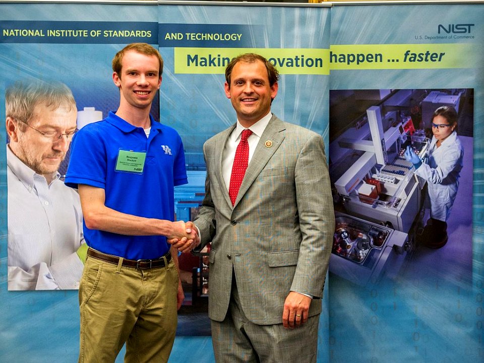 Congressman Barr and SURF Student (9777562226)