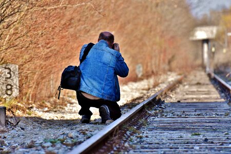 Photographer photograph camera