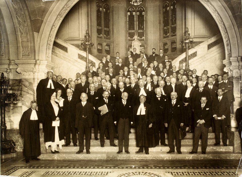 Congrès de l’Union internationale des avocats, Luxembourg, 1931
