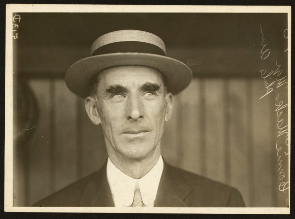Connie Mack, mgr., Phila. Am. LCCN2008678872
