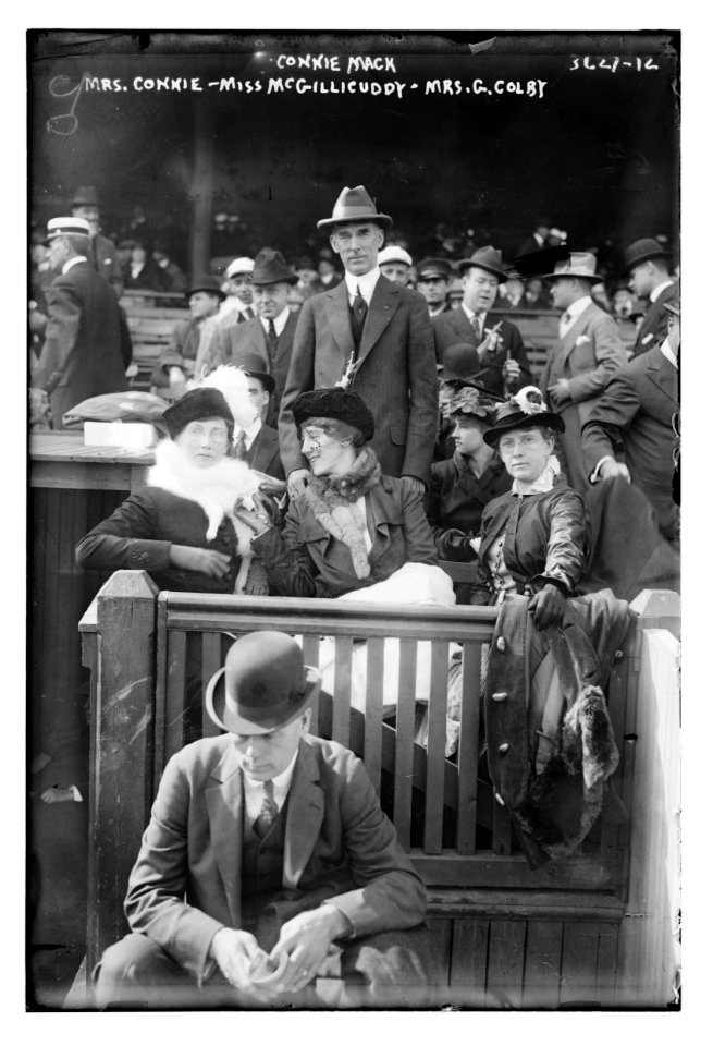 Connie Mack, Mrs. Connie, Miss McGillicuddy, Mrs. G. Colby LCCN2014700017