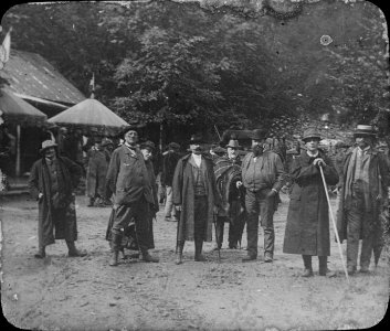 Congrès de Luchon, CAF, Mrs. Labit, Mourlos, Ancely fils..., Luchon, 10 septembre 1893, TRU C 11 - Fonds Trutat