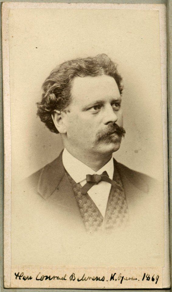 Conrad Behrens, porträtt - SMV - H1 143