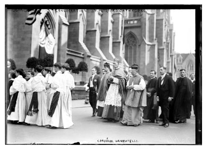 Consecration St. Patricks Cathedral, Cardinal Vannutelli LCCN2014688488