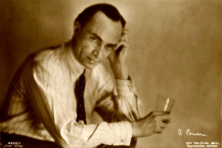Conrad Veidt by Alex Binder