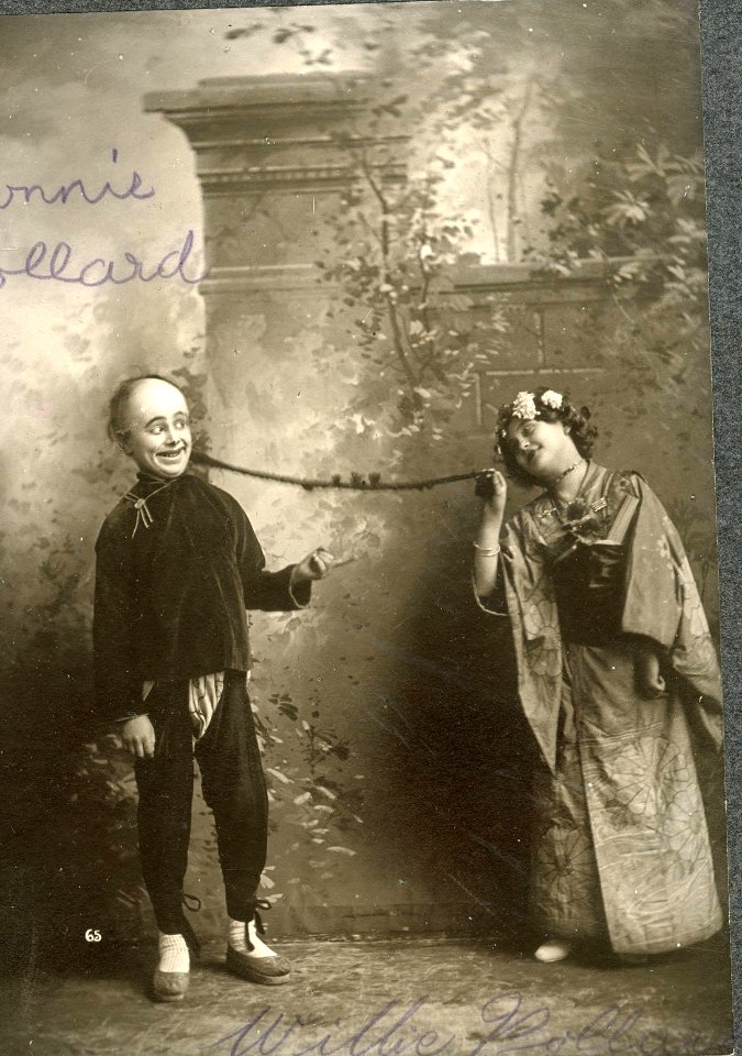 Connie and Willie Pollard of the Pollard Opera Company (SAYRE 1783)