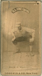 Connie Mack, Washington Statesmen, baseball card portrait LCCN2007686956