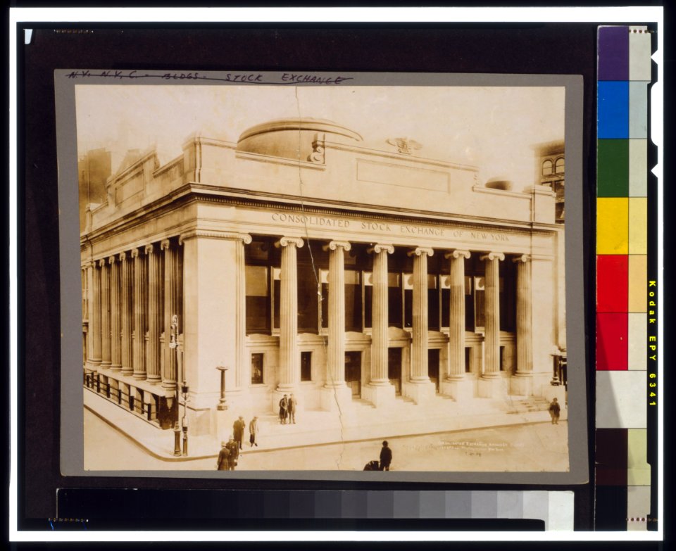 Consolidated Exchange (i.e. Consolidated Stock Exchange of New York), Broad St. LCCN00650106