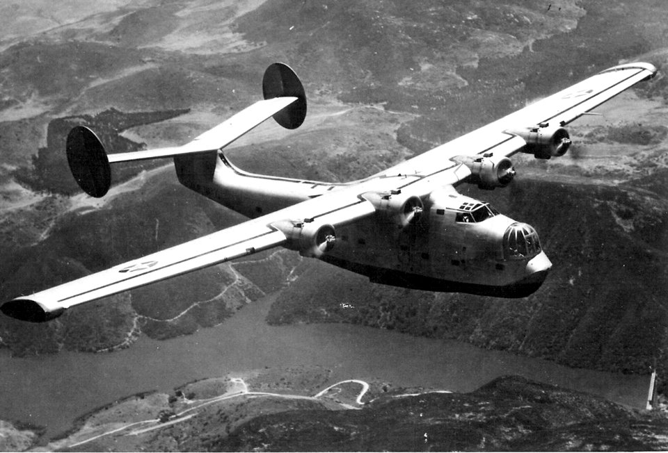 Consolidated XPB2Y-1 in flight c1939