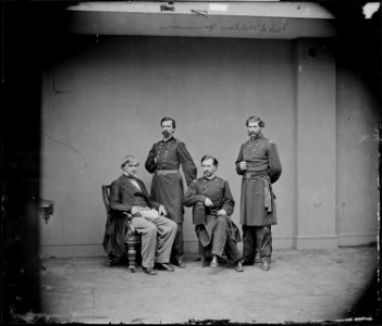 Conspirators Court, Military Commission, 1865, Col. Henry L. Burnett, Judge Joseph Holt, and others - NARA - 528360