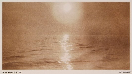 De Délos à Naxos – La Bonasse - Baud-bovy Daniel Boissonnas Frédéric - 1919