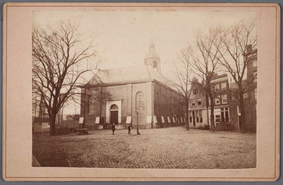 De Eilandskerk op het Bickersplein Thans Hendrik Jonkerplein