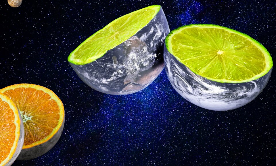 Healthy tropical desktop