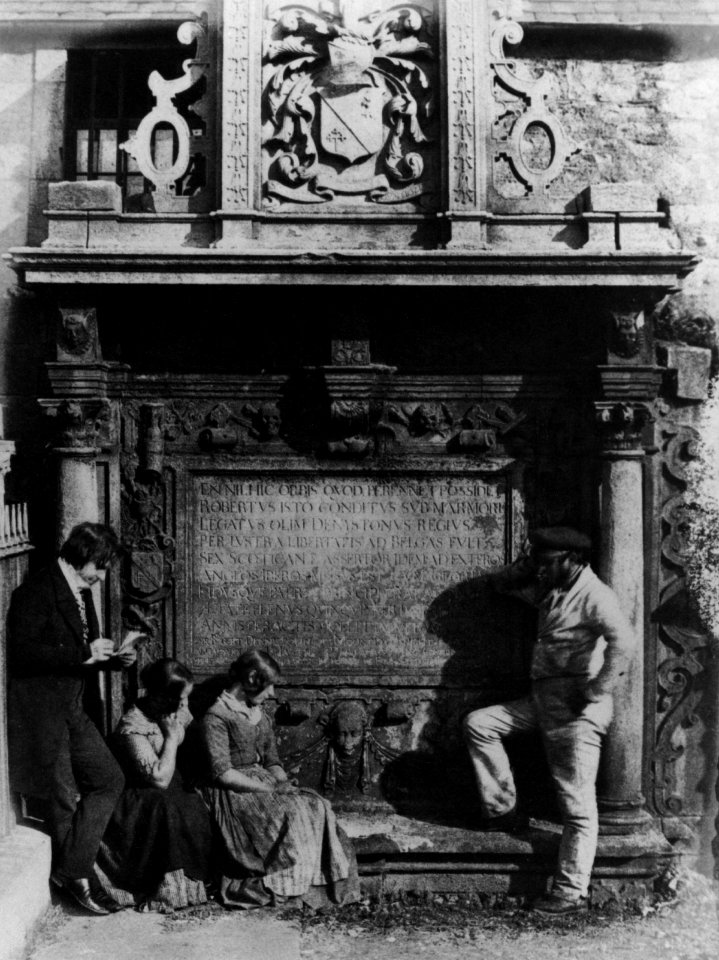 Sir Robert Dennistoun's Tomb by Robert Adamson